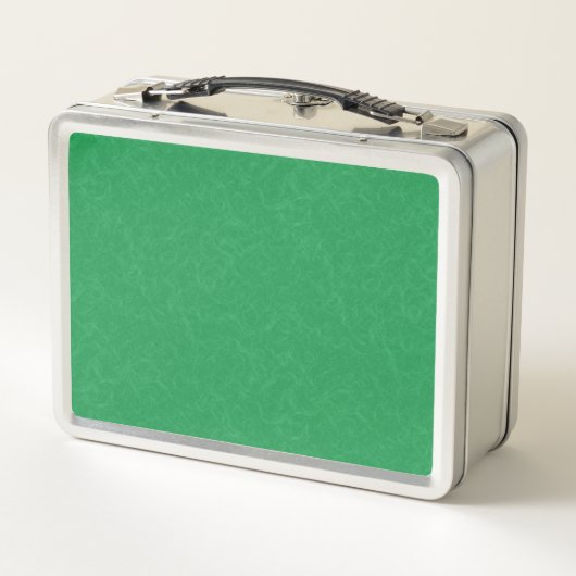 Lunch Box Surface verte texturée avec un motif tourbillonnan (Dos)