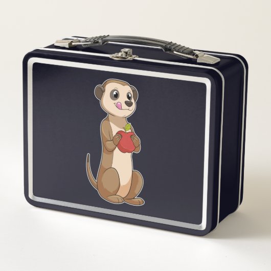 Lunch Box Suricate avec Apple (Devant)