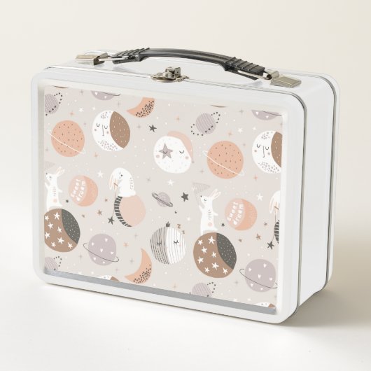 Lunch Box Sweat Dream Bunnies Dans Motif spatial (Devant)