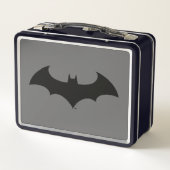 Lunch Box Symbole Batman | Logo Simple Bat Silhouette (Dos)