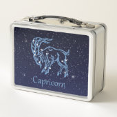 Lunch Box Symbole Capricorne Constellation et Zodiaque avec (Dos)