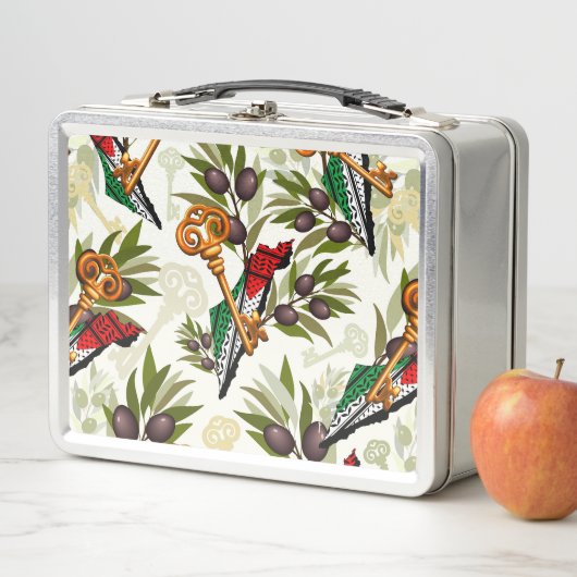 Lunch Box Symbole clé palestinien du droit au retour (En situation)