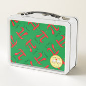 Lunch Box Symbole de cerise Pi de maths drôle (Dos)