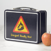 Lunch Box Symbole de danger de poivre chaud (En situation)