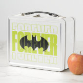 Lunch Box Symbole de typographie de Batman (En situation)
