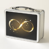 Lunch Box Symbole d'infini doré (Dos)