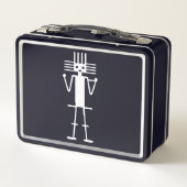Lunch Box symbole géant atacama geogliph antique nazca peru (Dos)