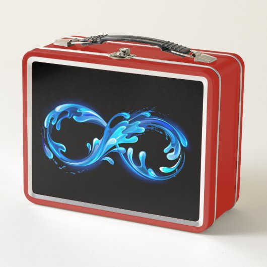 Lunch Box Symbole Infini d'Eau Claire et Froide (Devant)