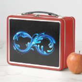 Lunch Box Symbole Infini d'Eau Claire et Froide (En situation)