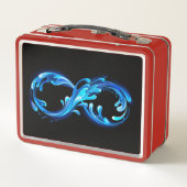 Lunch Box Symbole Infini d'Eau Claire et Froide (Dos)
