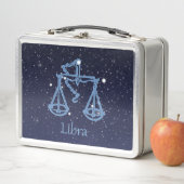 Lunch Box Symbole Libra Constellation et Zodiac avec étoiles (En situation)