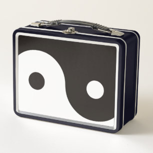 Lunch Box Symbole Yin Yang - tatouage solide