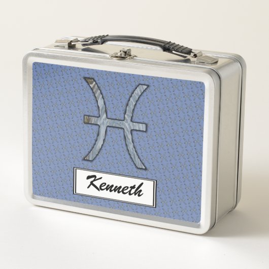 Lunch Box Symbole zodiaque Pisces Élément par Kenneth Yoncic (Devant)