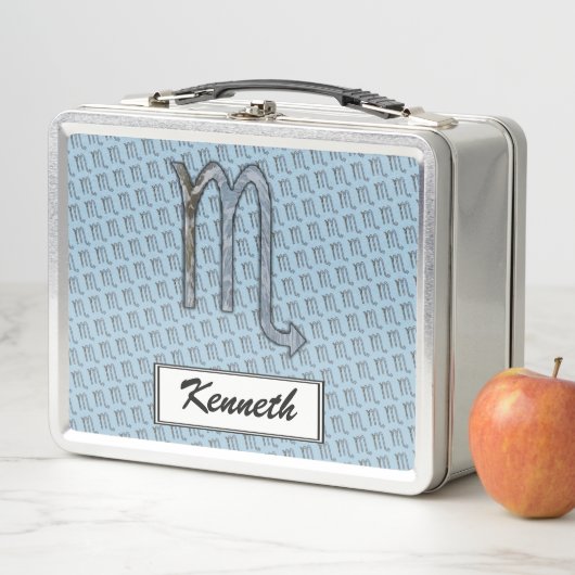 Lunch Box Symbole Zodiaque Scorpio Élément par Kenneth Yonci (En situation)