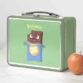 Lunch Box Sympa chocolat chocolat bonbon bar personnage de d (En situation)