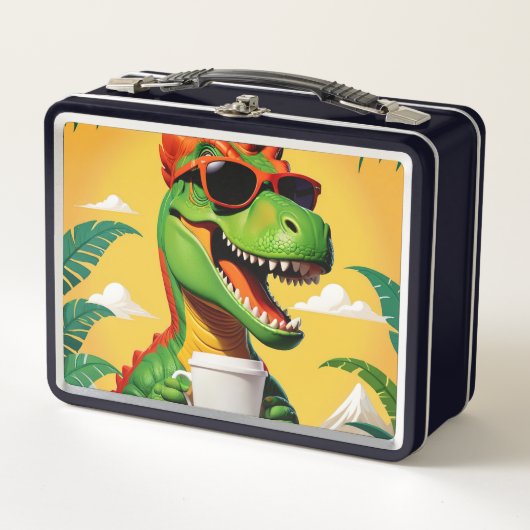 Lunch Box T-Rex Dinosaur Drôle (Devant)