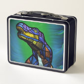 Lunch Box T-Rex Roi Des Dinosaures (Dos)