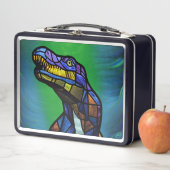 Lunch Box T-Rex Roi Des Dinosaures (En situation)