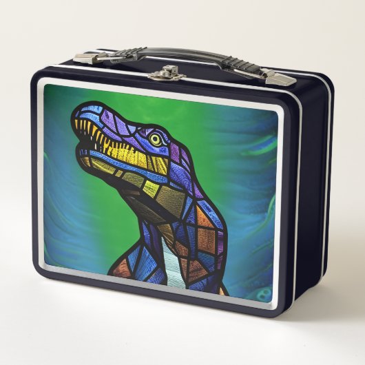 Lunch Box T-Rex Roi Des Dinosaures (Devant)