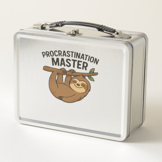 Lunch Box T-shirt classique Master de procrastination (Devant)