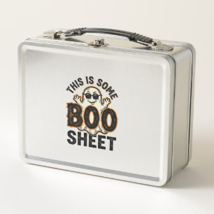 Lunch Box T-shirt drôle de fantôme vintage Halloween Desi