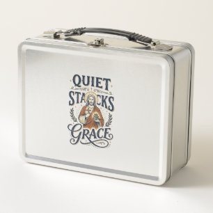 Lunch Box T-shirt graphique Jésus bibliothécaire Art chrétie