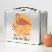 Lunch Box T-shirt rétro été les années 70 - 90s (En situation)