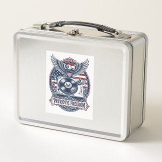Lunch Box T-shirt vectoriel pour collectionneur de vinyles p