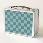Lunch Box Tableau de bord bleu et vert (Dos)