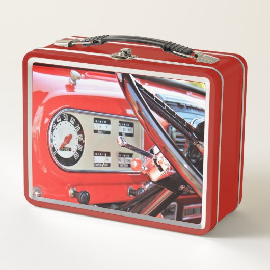 Lunch Box Tableau de bord de camionnette classique 1950 (Devant)