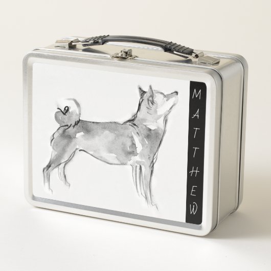 Lunch Box Tableau original 1 Chien chinois Année Anniversair (Devant)