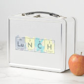 Lunch Box Tableau périodique Science Kid Colorful Crayon "Lu (En situation)