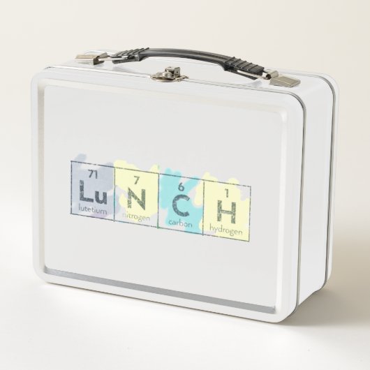 Lunch Box Tableau périodique Science Kid Colorful Crayon "Lu (Devant)