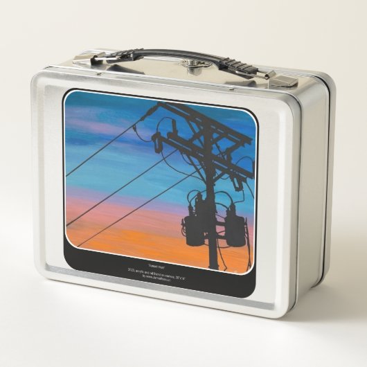 Lunch Box Tableau 'Sunset Hum' (Dos)
