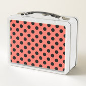Lunch Box Taches rouges vin et corail vivant (Dos)