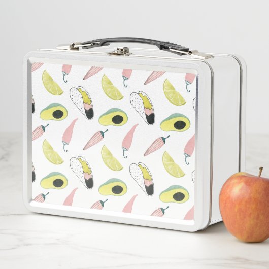 Lunch Box Taco à propos d'amour | Taco Element Circle (En situation)