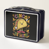 Lunch Box Taco de Danse Drôle Fête de Cinco De Mayo Party (Devant)