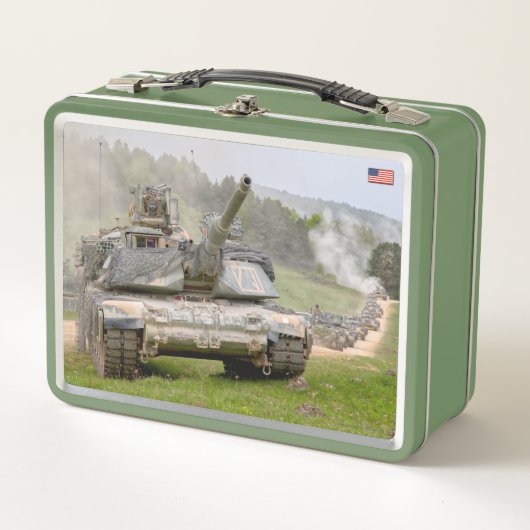 Lunch Box TANK DE BATAILLE - M1 Abrams (Devant)