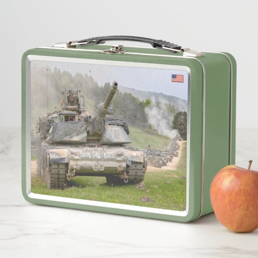 Lunch Box TANK DE BATAILLE - M1 Abrams (En situation)
