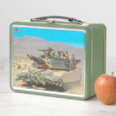 Lunch Box TANK DE BATAILLE - M1 Abrams (En situation)