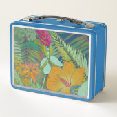 Lunch Box Tapisserie tropicale II (Dos)