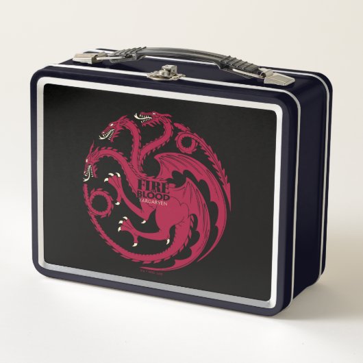 Lunch Box Targaryen Sigil - Fire & Blood (Devant)