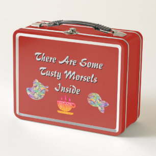 Lunch Box Tasty Morsels Retro Old School