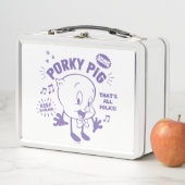 Lunch Box Tasty Retro Porky Pig (En situation)