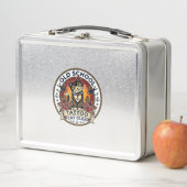 Lunch Box Tatouage École Ancienne Chat Mignon Design - École (En situation)