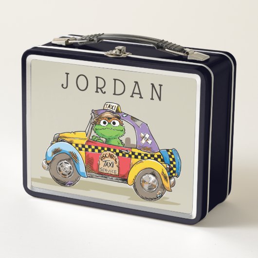 Lunch Box Taxi vintage Oscar (Devant)