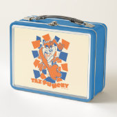 Lunch Box TAZ™ Hungry Smashing Through Checker (Devant)