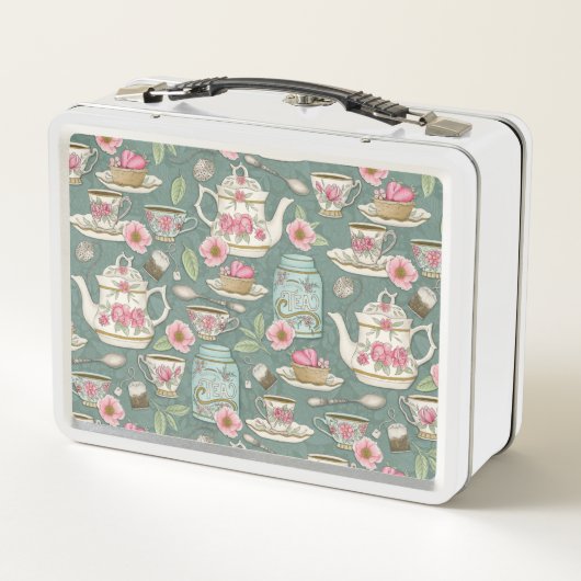Lunch Box Tea Party vintage (Dos)