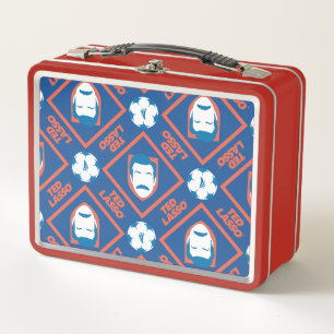 Lunch Box Ted Lasso Motif de diamant face et balle