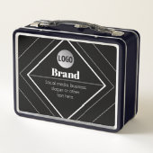 Lunch Box Téléchargez votre logo et votre conception de text (Dos)